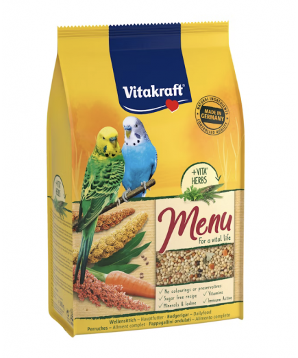 Vitakraft Premium Menu Parakeet Budgie Seed